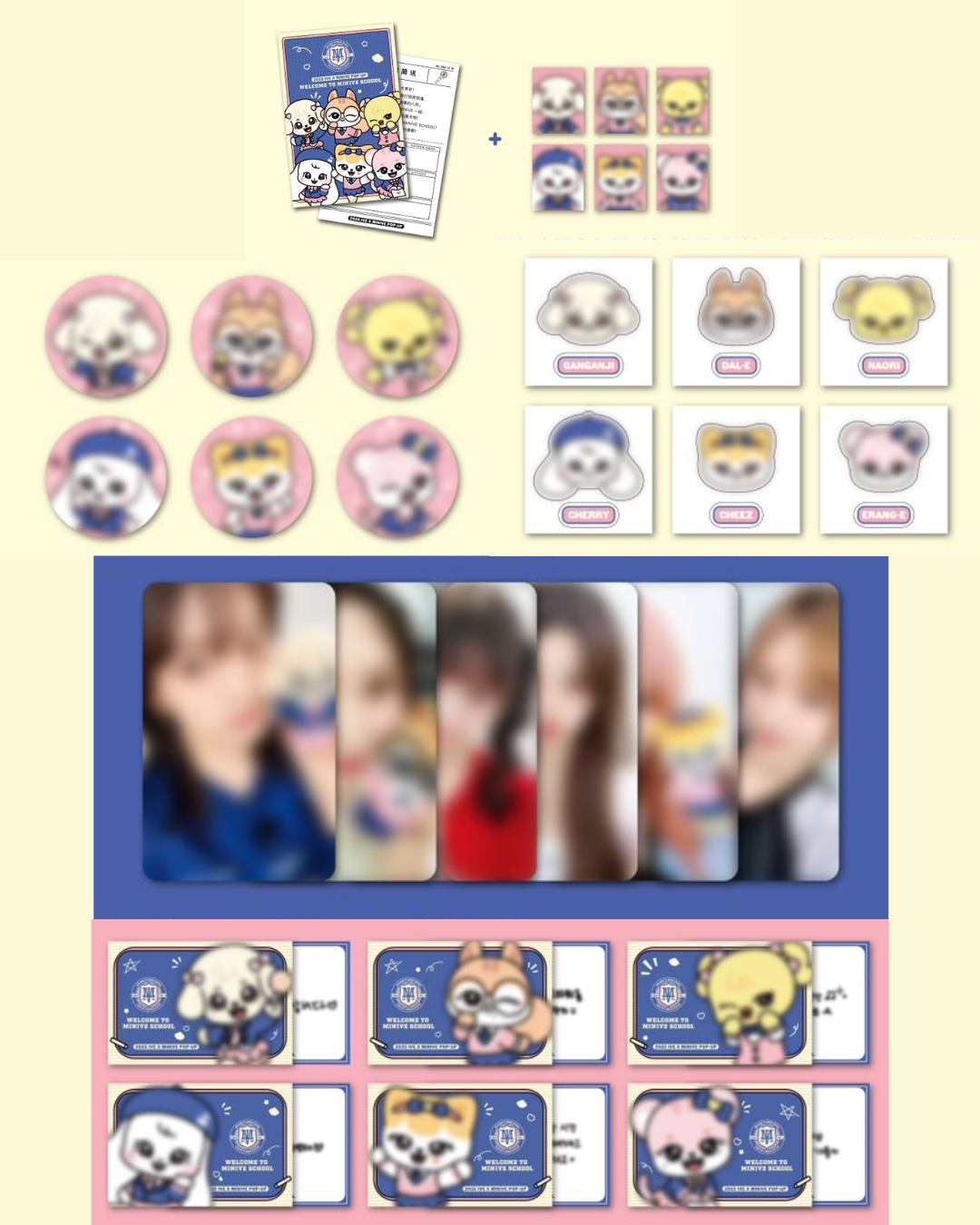 MERCH] IVE x MINIVE POP-UP STORE 'MINIVE SCHOOL' in Japan – 2pomnation