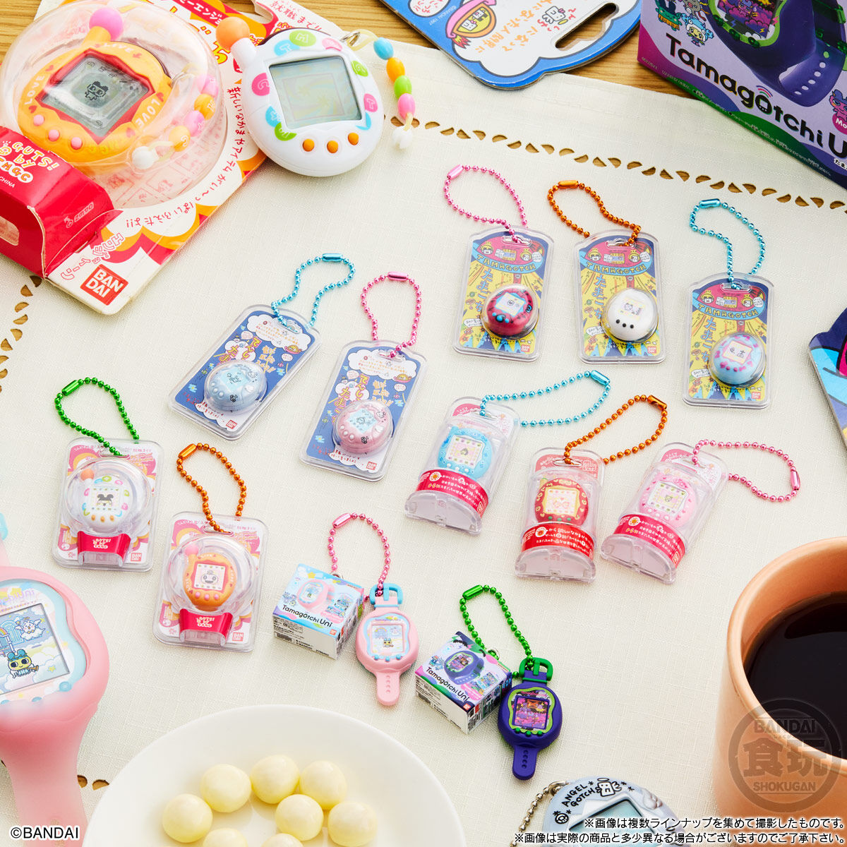 [Tamagotchi]  Fun Egg Cookies Keychain Ver 2 V2