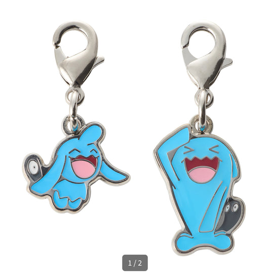 [POKEMON] 360/202 Sonano x Wobbuffet National Encyclopedia Metal Charm / Charms