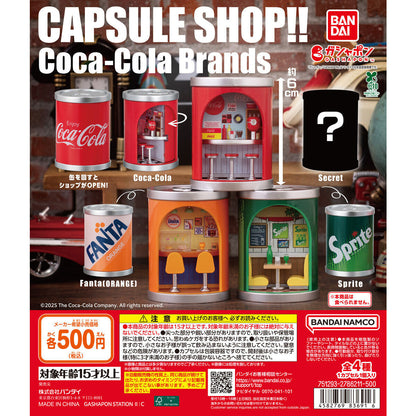 [GASHAPON] CAPSULE SHOP!! Coca-Cola Brands