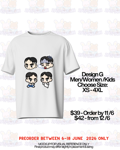 Korea Limited Maple story x UTme! Custom Service Shirt