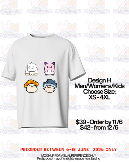 Korea Limited Maple story x UTme! Custom Service Shirt