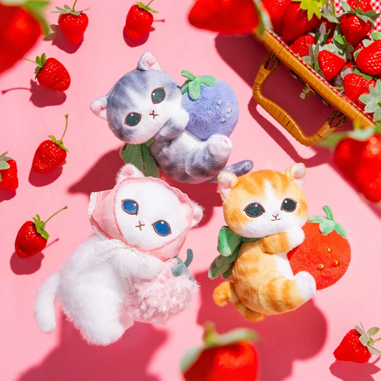 [Mofusand] mofusand MERCI STRAWBERRY mascot