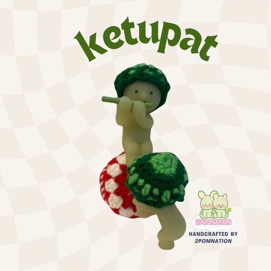 [2POM MADE] Smiski Figure - ketupat