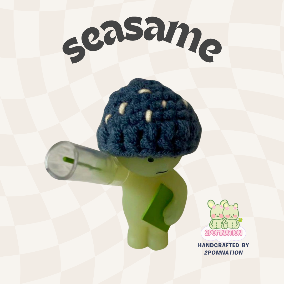 [2POM MADE] Smiski Figure - seasame