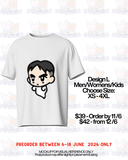 Korea Limited Maple story x UTme! Custom Service Shirt