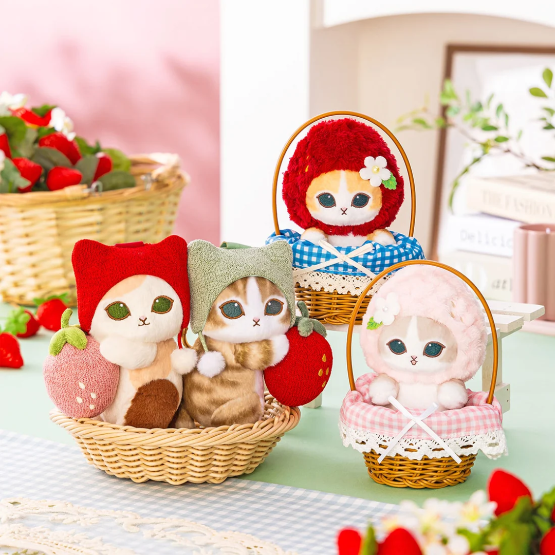 [Mofusand] mofusand MERCI STRAWBERRY mascot