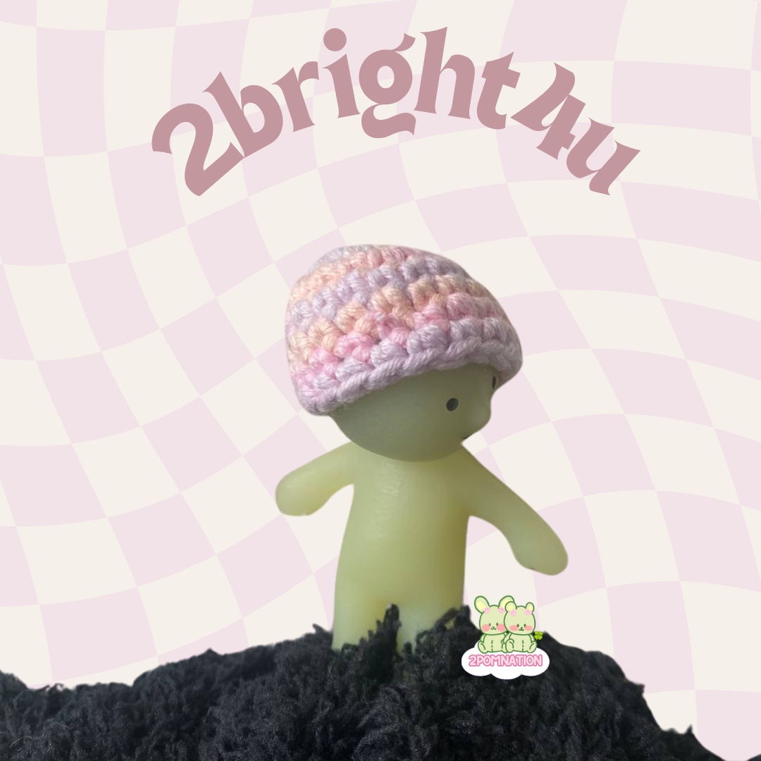 [2POM MADE] Smiski Figure - 2bright4u