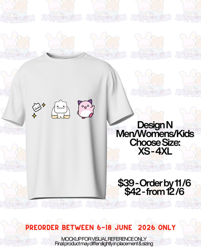 Korea Limited Maple story x UTme! Custom Service Shirt