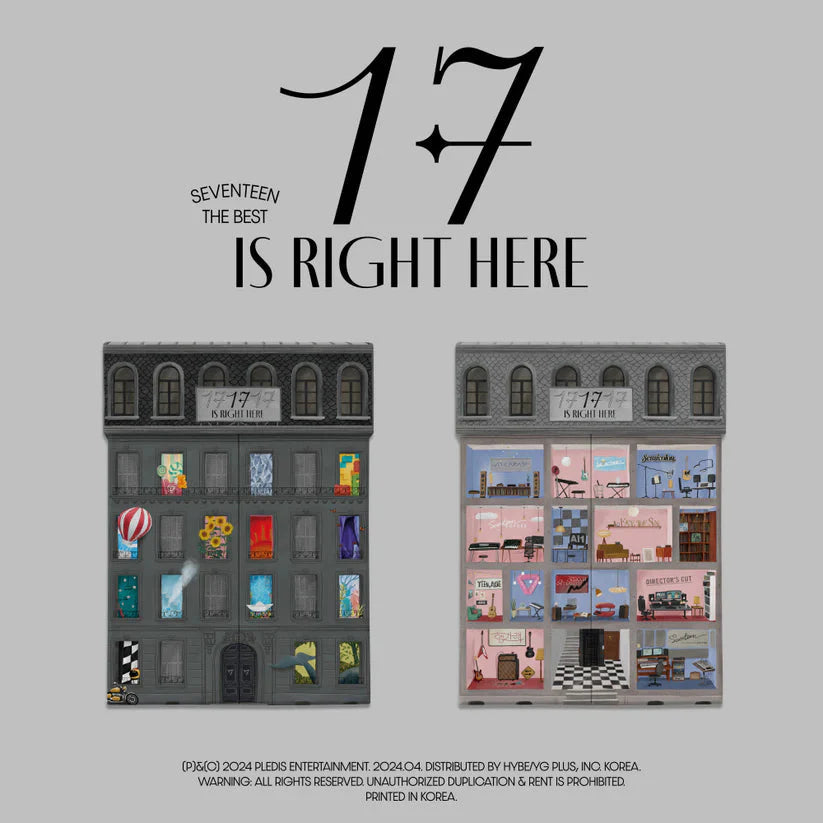 [ALBUM] Seventeen Album sets Unsealed
