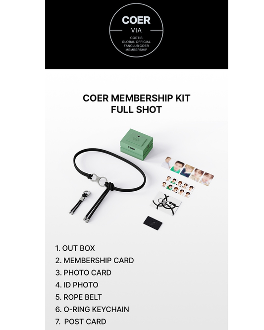 [CORTIS] COER MEMBERSHIP KIT