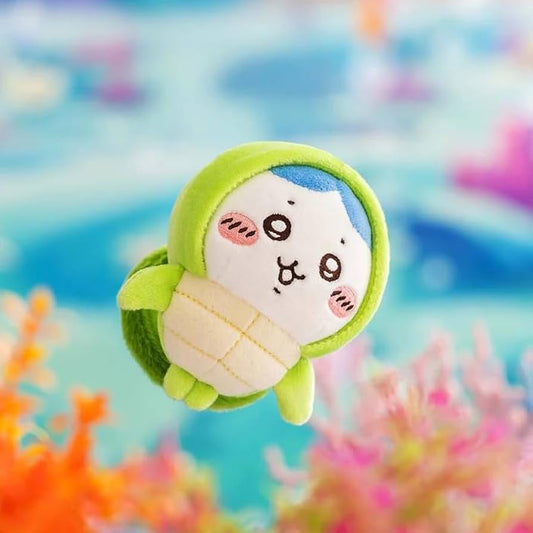 [Chiikawa] Aquarium Sea Turtle Hachiware Mascot Bag Charm