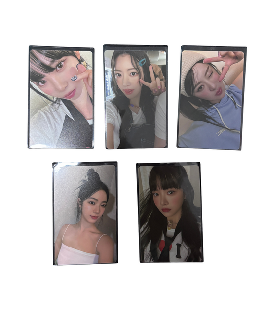 [POB] LE SSERAFIM Unforgiven Powerstation Lucky Draw R1 Photocard Pc