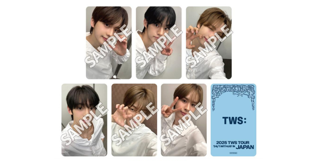 [PHOTOCARD] TWS JAPAN 24/7 WITH US TOUR VISITORS ONLY PC