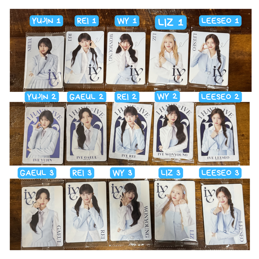 [PC]  IVE Wafer Photocard Pc