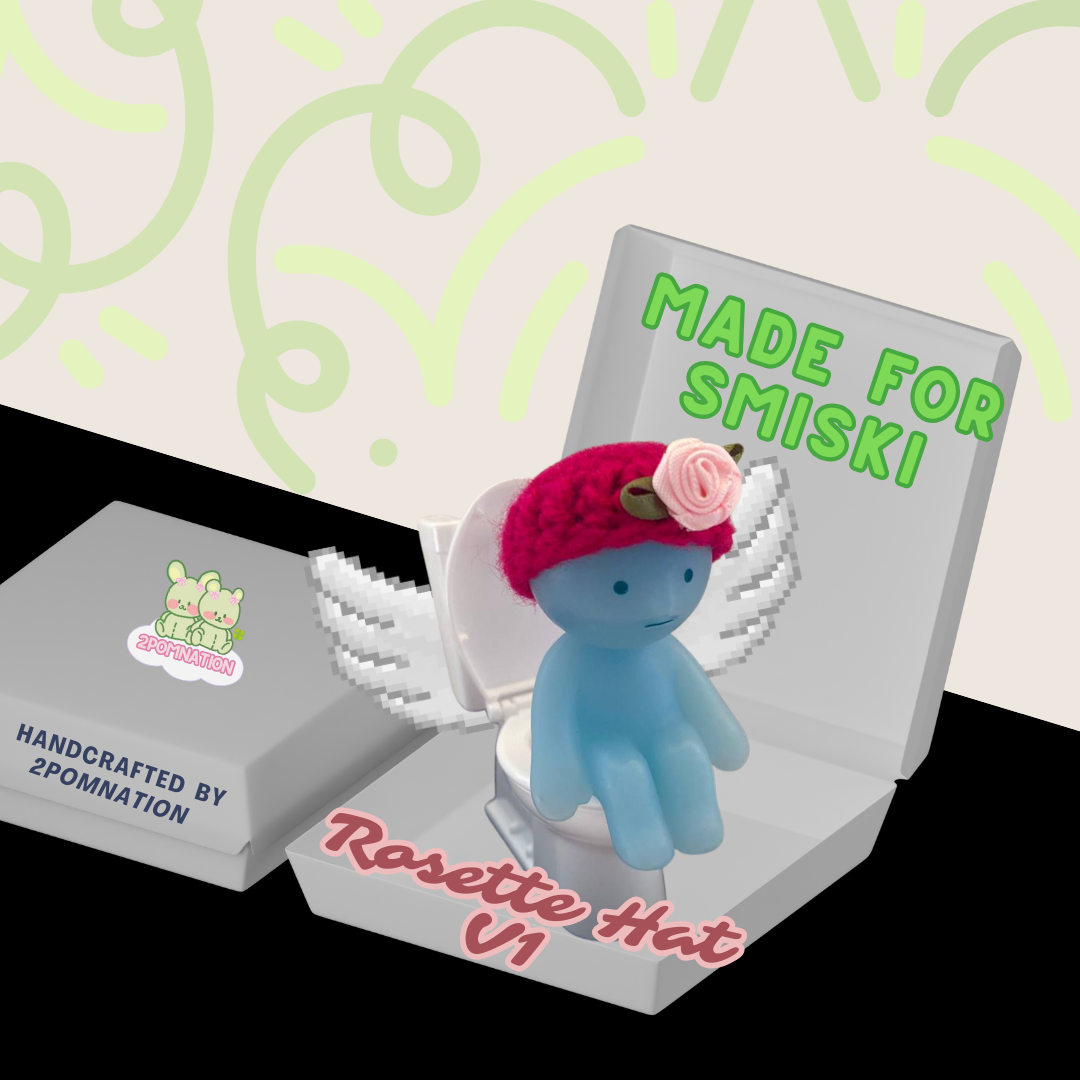 [2POM MADE] Smiski Figure - Rosette Collection