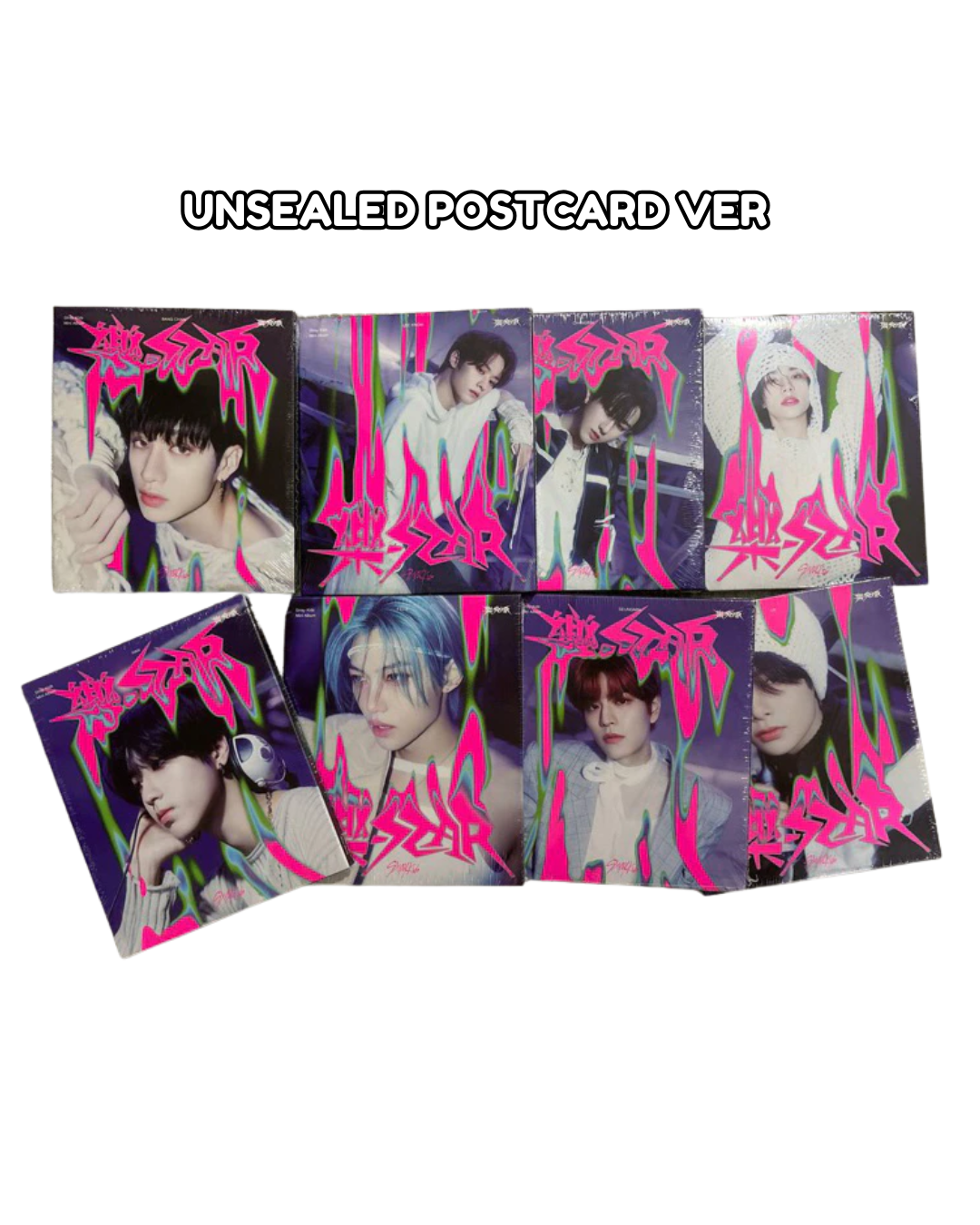 [ALBUM] Stray Kids 樂-STAR (ROCK STAR) Postcard Ver : Unsealed