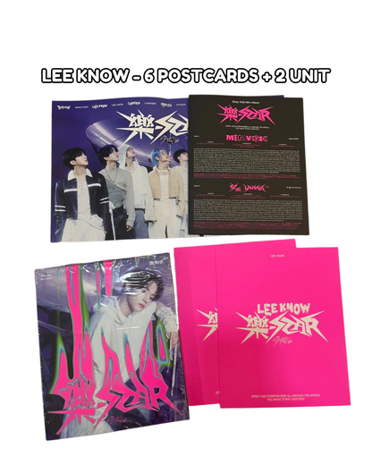 [ALBUM] Stray Kids 樂-STAR (ROCK STAR) Postcard Ver : Unsealed