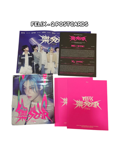 [ALBUM] Stray Kids 樂-STAR (ROCK STAR) Postcard Ver : Unsealed