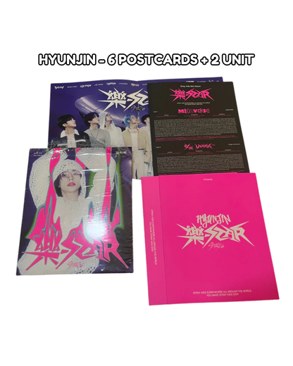 [ALBUM] Stray Kids 樂-STAR (ROCK STAR) Postcard Ver : Unsealed