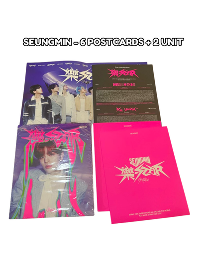 [ALBUM] Stray Kids 樂-STAR (ROCK STAR) Postcard Ver : Unsealed
