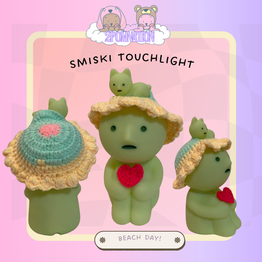 [2POM MADE] Smiski Touchlight - Beach Day