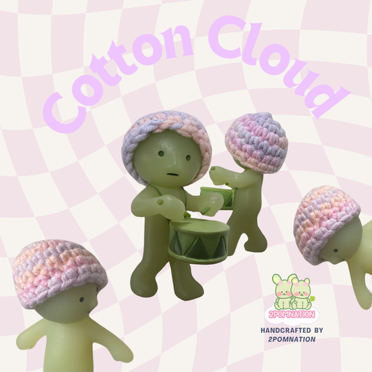 [2POM MADE] Smiski Figure - Cotton Cloud