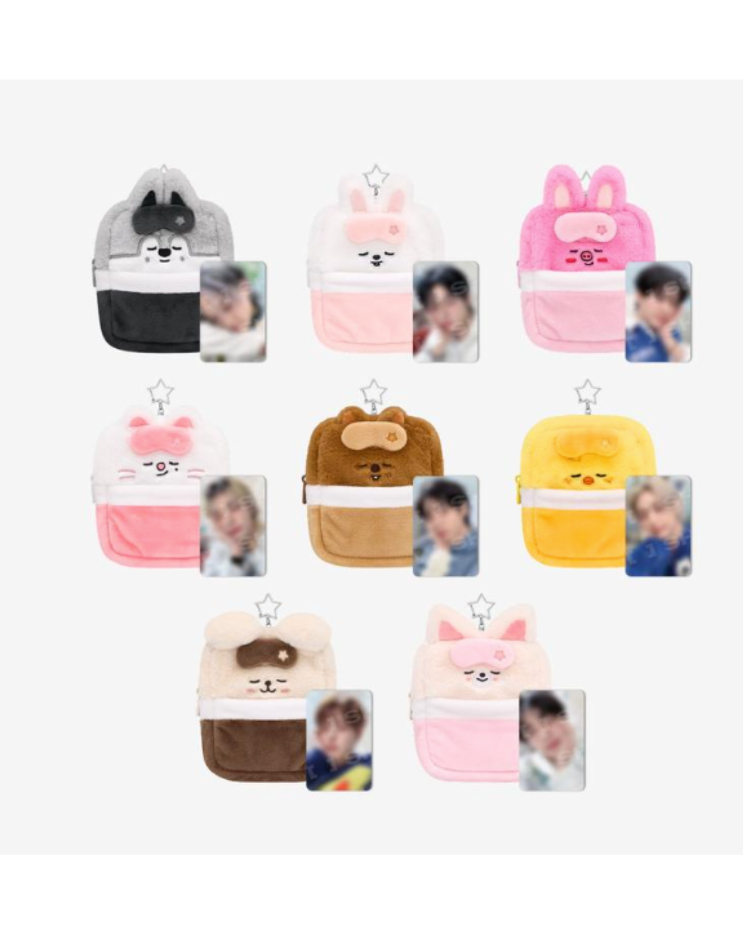 [MERCH] Stray Kids SKZOO PLUSH COLLECT CASE - 6th Fanmeeting STAY in Our Little House