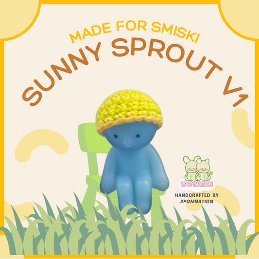 [2POM MADE] Smiski Figure - Sunny Sprout v1