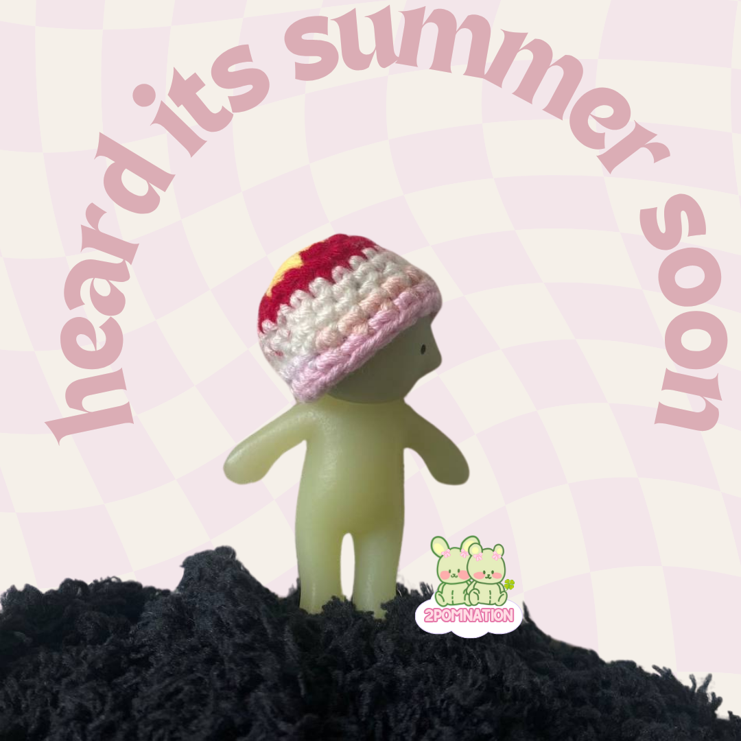 [2POM MADE] Smiski Figure - heard its summer soon