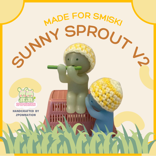 [2POM MADE] Smiski Figure - Sunny Sprout v2