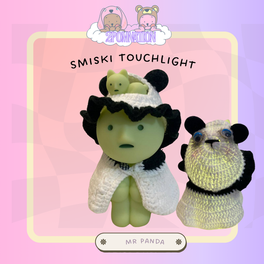 [2POM MADE] Smiski Touchlight - Mr Panda