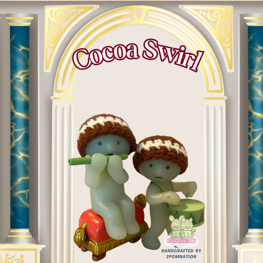 [2POM MADE] Smiski Figure - Cocoa Swirl