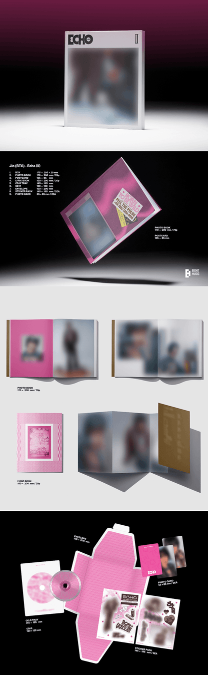 [ALBUM] Jin (BTS) Echo (Standard / Weverse Albums ver.)