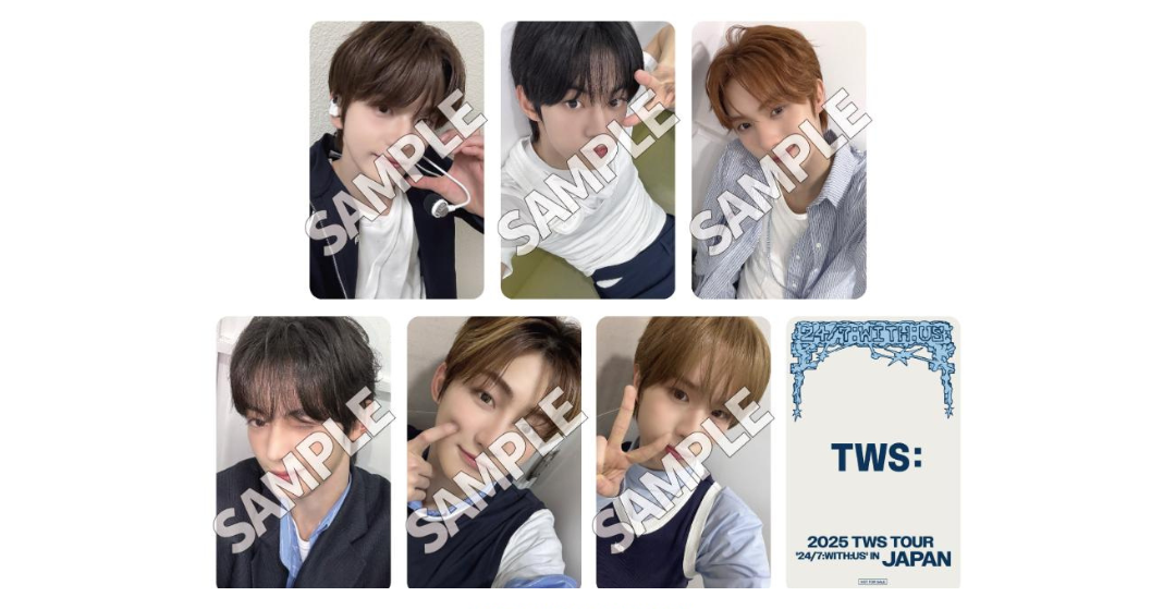 [PHOTOCARD] TWS JAPAN 24/7 WITH US TOUR VISITORS ONLY PC