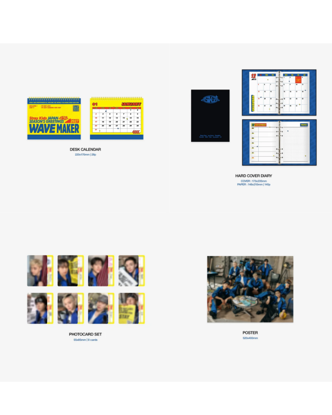 [2027] Stray Kids JAPAN SEASON’S GREETINGS 2027 “WAVE MAKER”