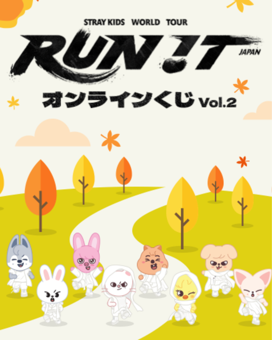 [KUJI] Stray Kids JYP JAPAN <RUN IT JAPAN> Online Lottery Vol.2