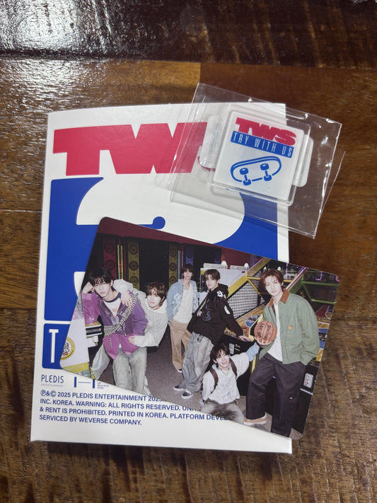 [PHOTOCARD] TWS 3rd Mini Album TRY WITH US Weverse Albums ver.
