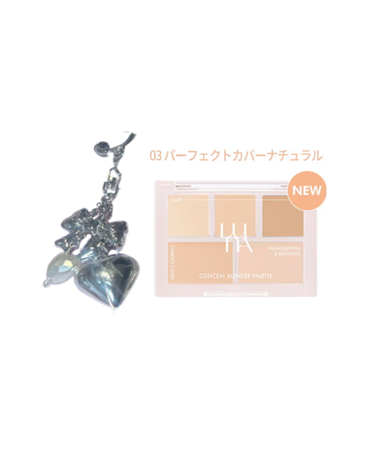 [COSMETICS] LUNA JAPAN x IVE REI Glow Layer Blur Cheek / Concealed Blender Palette