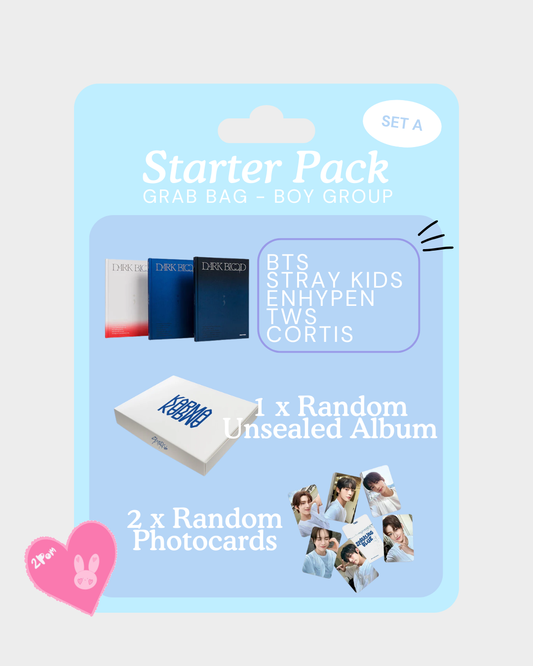 [GRAB BAG] KPOP Boy Group Starter Pack