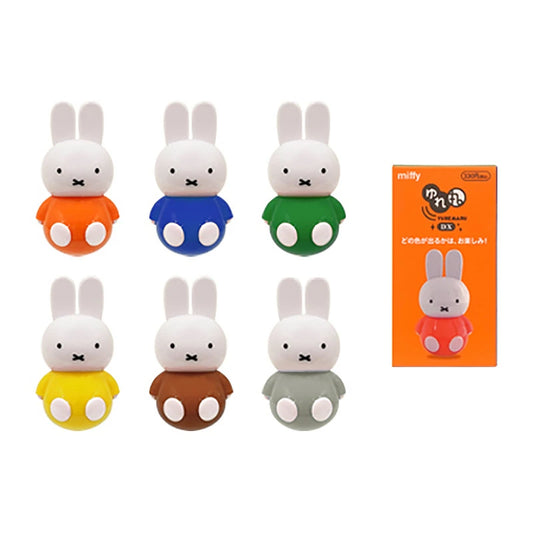 [MIFFY] Mascot Goods Miffy Yuremaru Roly Poly Blind Box - Solid Color