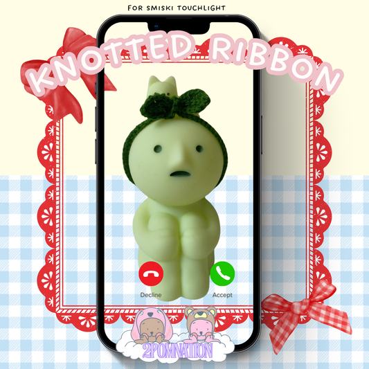 [2POM MADE] Smiski Touchlight - Knotted Ribbon