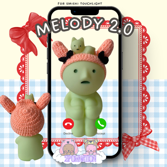 [2POM MADE] Smiski Touchlight - Melody 2.0