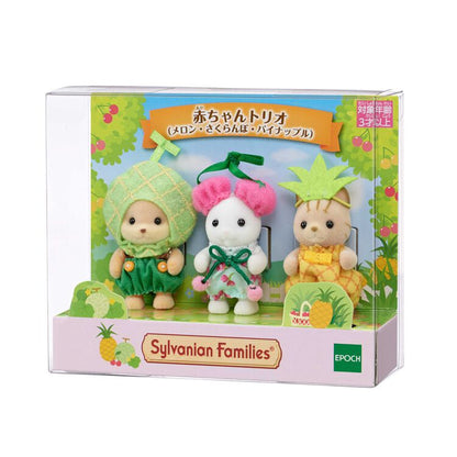 [Sylvanian Families] Baby Trio (Melon, Cherry, Pineapple)