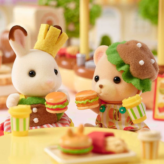 [Sylvanian Families] Hamburger pair set