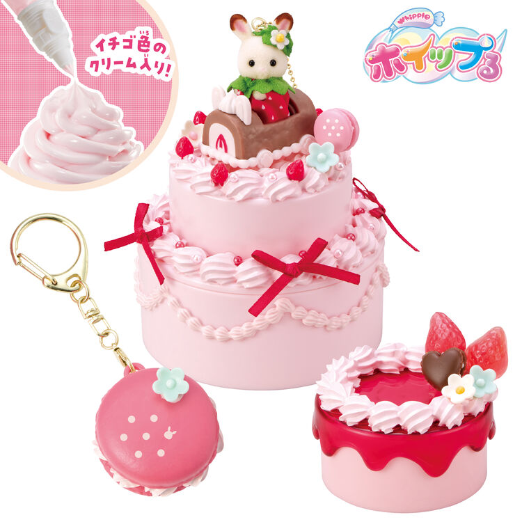 [Sylvanian Families] Strawberry Anniversary Sweets Kit