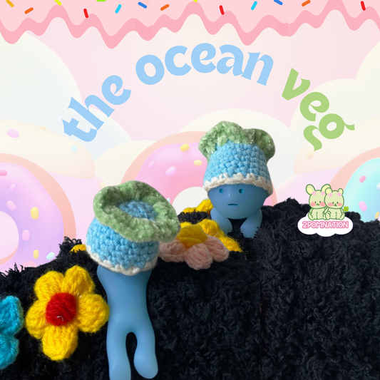 [2POM MADE] Smiski Figure - the ocean veg