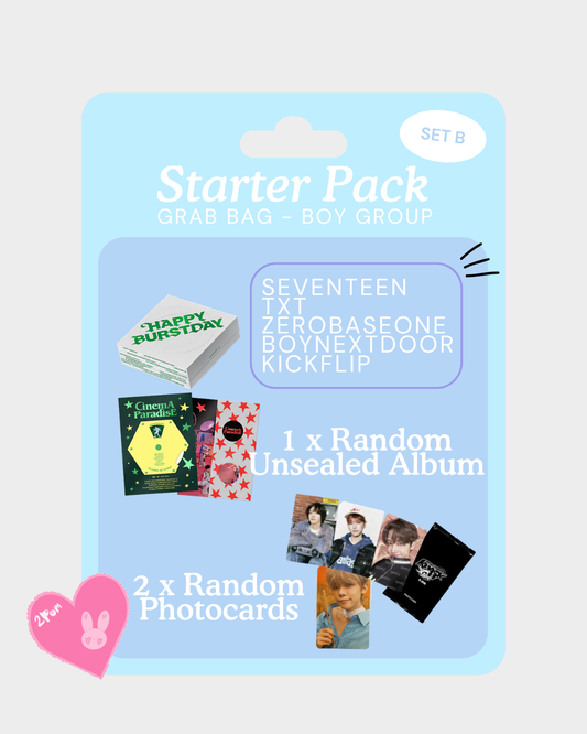 [GRAB BAG] KPOP Boy Group Starter Pack