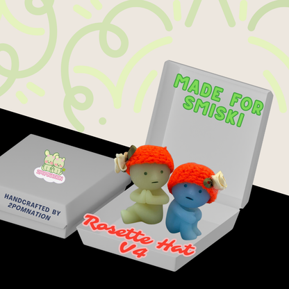 [2POM MADE] Smiski Figure - Rosette Collection