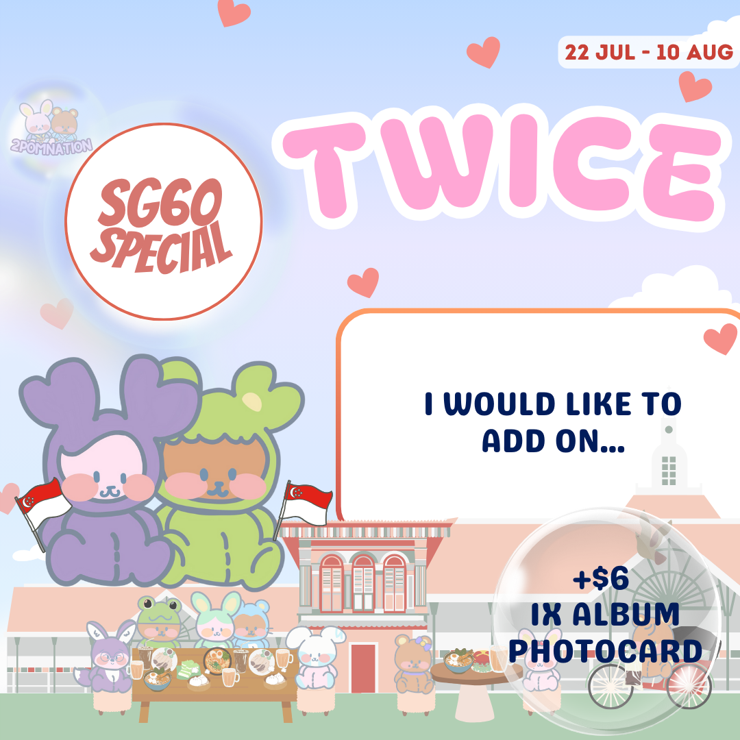 [GRAB BAG] 🎈 SG60 National Day ADD-ON